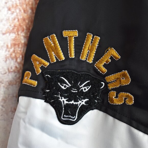 Unisex Pacsun Athletics Varsity Bomber Jacket Embroidered Streetwear XS/S Black - Picture 8 of 13